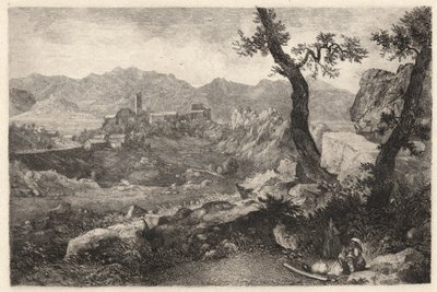 Vue près de Rome - George Loring Brown