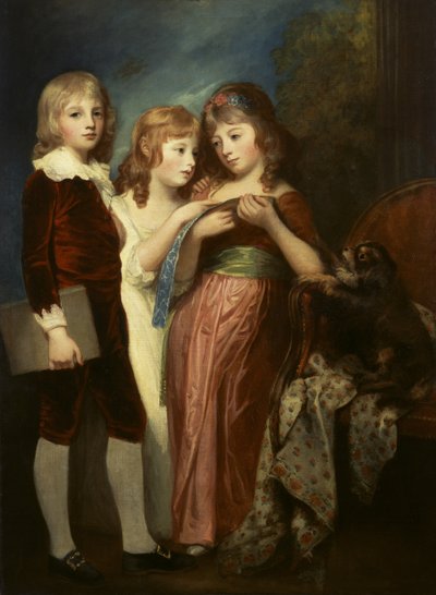 Les enfants Hartley, 1781-83 - George Romney