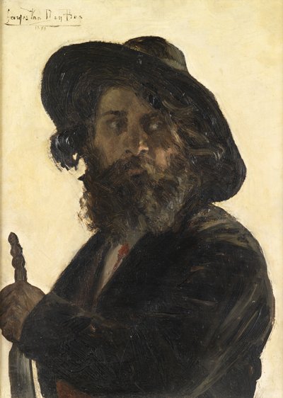 Un comédien itinérant, 1879 - George van den Bos