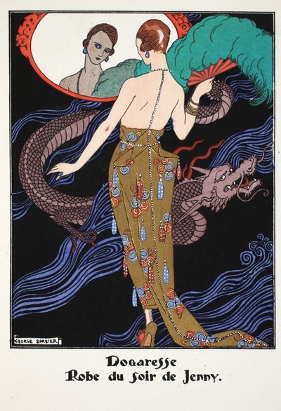 Dogaresse - Robe de soirée par Jenny - Georges Barbier