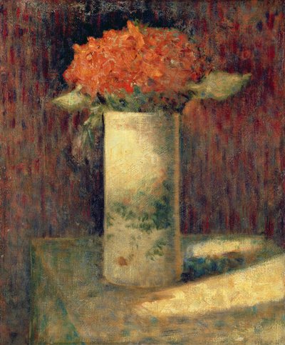 Vase de fleurs, vers 1878-79 - Georges Seurat