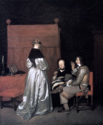 Admonition paternelle - Gerard Terborch II