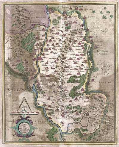 Irlande (gravure) - Gerardus Mercator