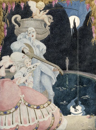 Élégante et Pierrot - Gerda Marie Frederike Wegener