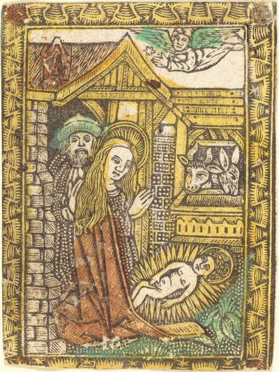 La Nativité - German 15th Century