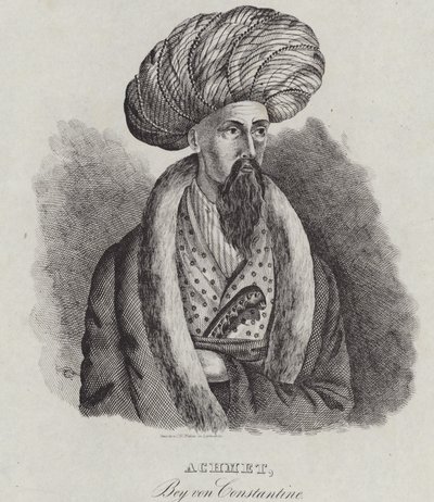 Ahmad Bey de Constantine, 1839 - German School