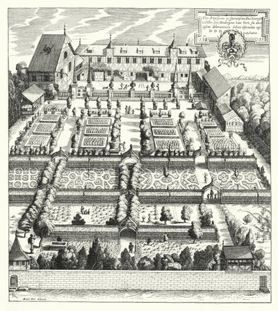 Jardin de Christoph Peller à Nuremberg - German School