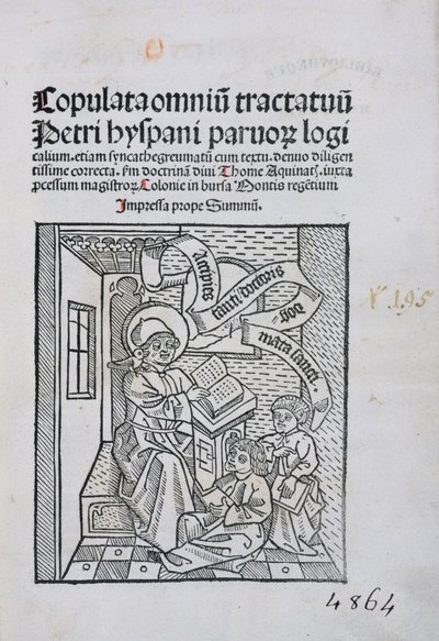 Maître et élèves, 1490 - German School