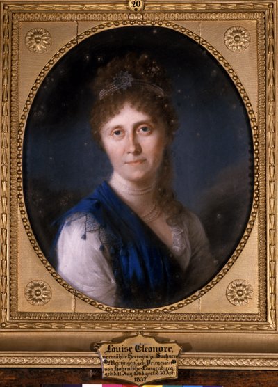 Portrait de Louise Éléonore, 1800 - German School