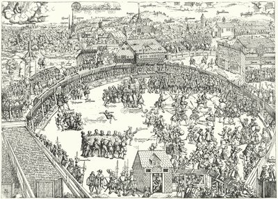 Tournoi à Zwickau, août 1573 - German School