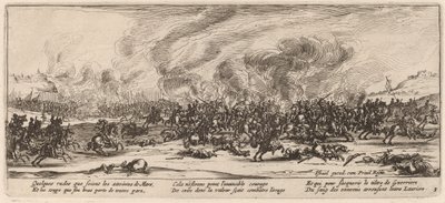 La Bataille - Gerrit van Schagen after Jacques Callot