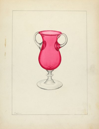 Vase, vers 1940 - Giacinto Capelli