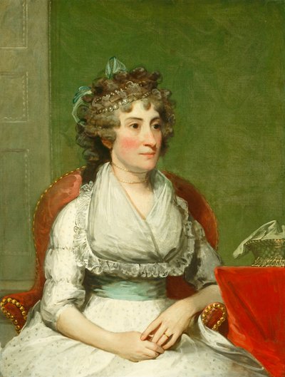 Catherine Yates Pollock (Mme George Pollock) - Gilbert Stuart