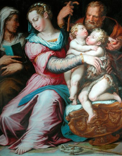 Sainte Famille avec Saint Jean - Giorgio Vasari