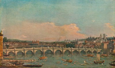 Pont de Westminster, c1746 - Giovanni Antonio Canal