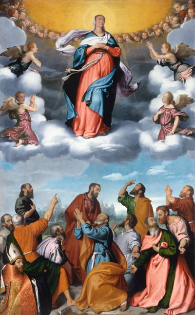 Assomption de la Vierge - Giovanni Battista Moroni