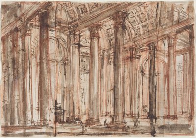 Le portique du Panthéon - Giovanni Battista Piranesi