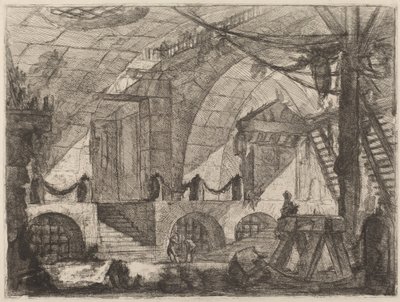 Le chevalet - Giovanni Battista Piranesi