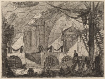 Le Chevalet - Giovanni Battista Piranesi