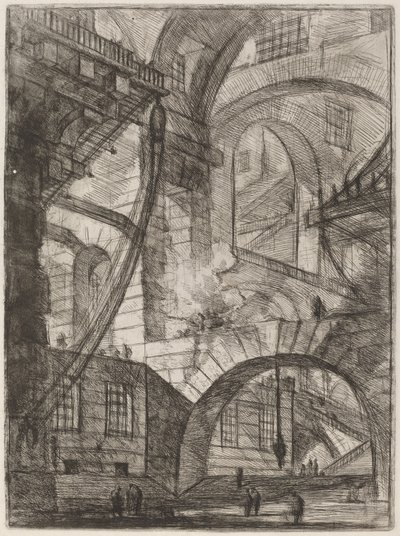 Le feu fumant - Giovanni Battista Piranesi