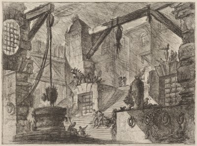 Le puits - Giovanni Battista Piranesi