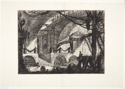 Le chevalet - Giovanni Battista Piranesi