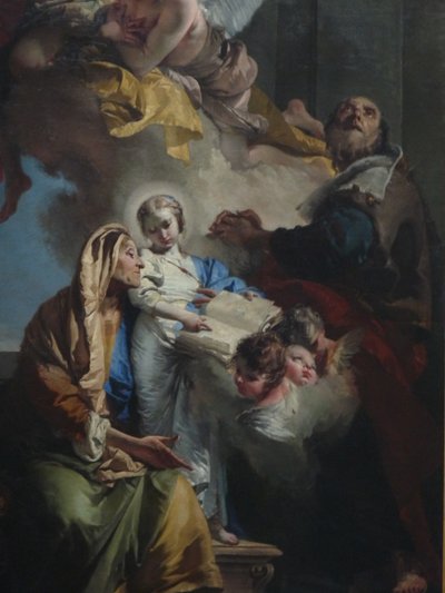 Éducation de la Vierge - Giovanni Battista Tiepolo