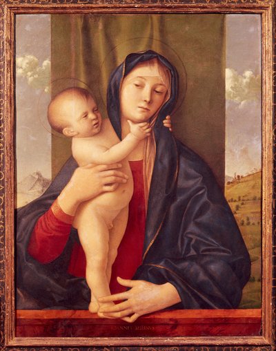 Madone et Enfant (Madone de Willys) - Giovanni Bellini