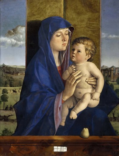 Madone avec enfant - Giovanni Bellini