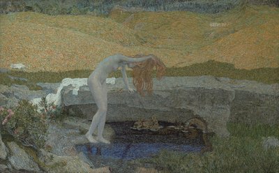 Vanité La Vanità, 1897 - Giovanni Segantini