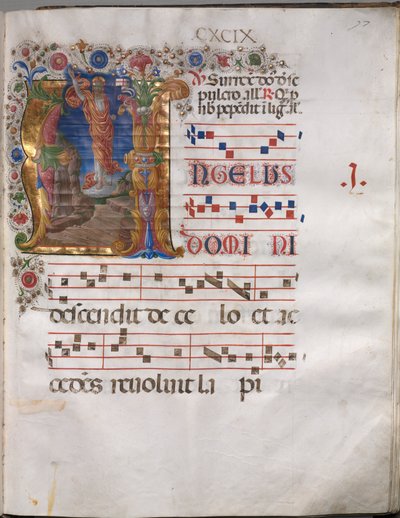 Antiphonaire, vers 1470-1480 - Girolamo da Cremona