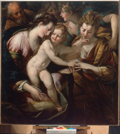 Mariage mystique de Sainte Catherine - Giulio Cesare Procaccini