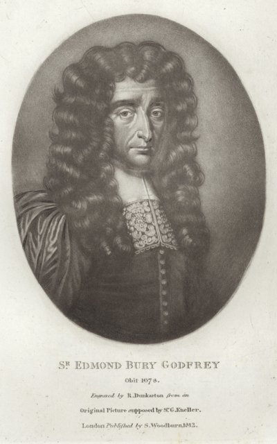 Sir Edmond Bury Godfrey - Godfrey Kneller