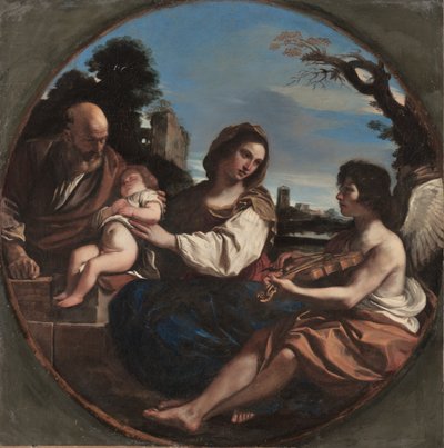 Repos pendant la fuite en Égypte - Guercino (1591 1666)