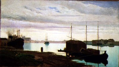 Le canal de la Giudecca, Venise - Guglielmo Ciardi