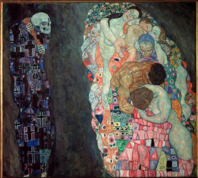 Mort et Vie - Gustav Klimt