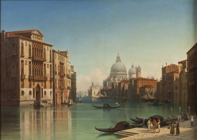 Vue du Grand Canal à Venise, 1860 - Gustaf Wilhelm Palm