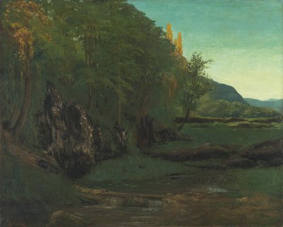 Paysage du Jura - Gustave Courbet