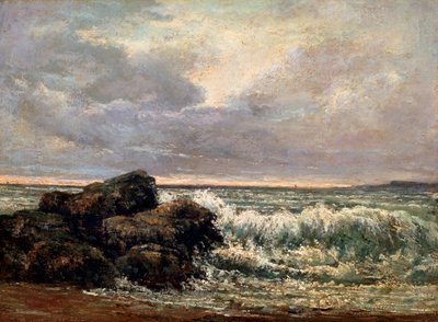 La Vague, vers 1870 - Gustave Courbet