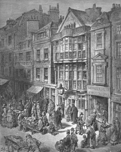 Bishopsgate Street, 1872 - Gustave Dore