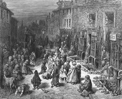 Rue Dudley, Seven Dials, 1872 - Gustave Dore