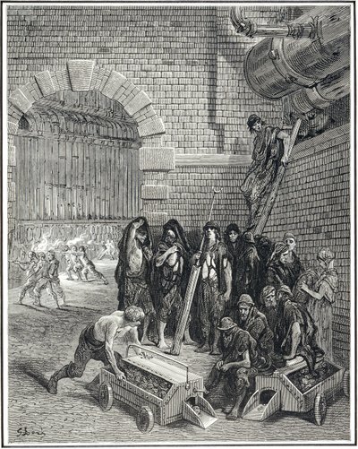 Usines à gaz de Lambeth, 1872 - Gustave Dore