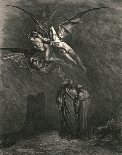 Marque chaque Érynnye funeste - Gustave Dore