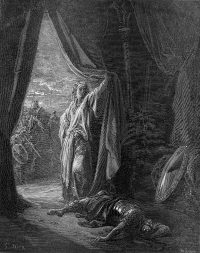 Sisera tué par Jael - Gustave Dore