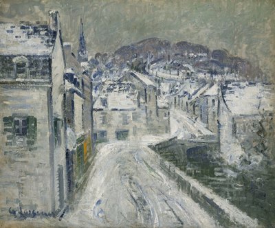 Neige à Pont-Aven, 1922 - Gustave Loiseau