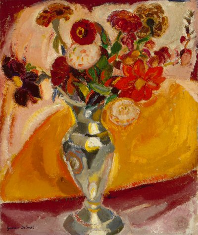 Vase avec des fleurs - Gustave de Smet