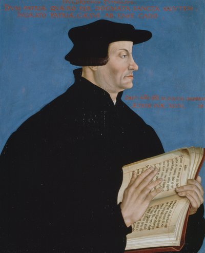 Portrait de Huldrych Zwingli - Hans Asper