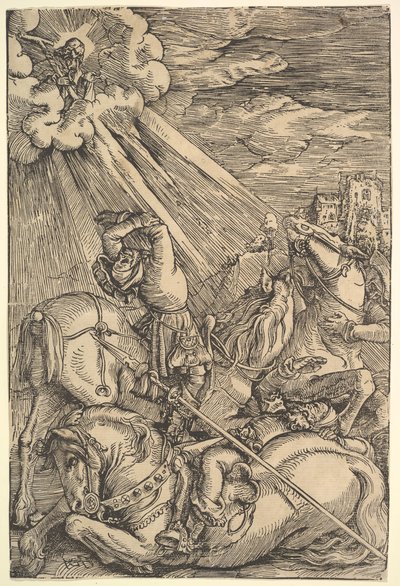 Conversion de Paul, ca. 1514 - Hans Baldung