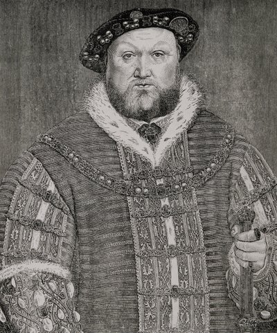 Henri VIII (1491-1547) - Hans Holbein der Jüngere