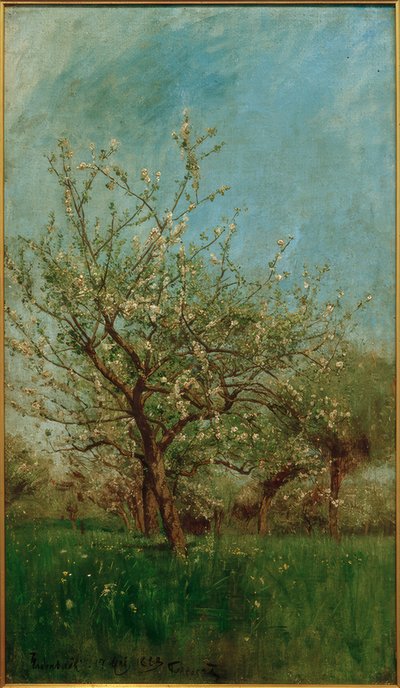 Arbres en fleurs à Uerdenbach - Hans Peter Feddersen der Jüngere